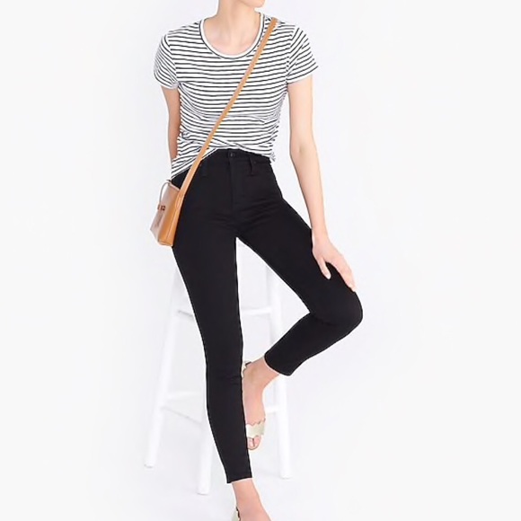 J. Crew Denim - J. Crew Black High Rise Skinny Jeans